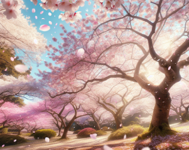 桜が満開を迎えております